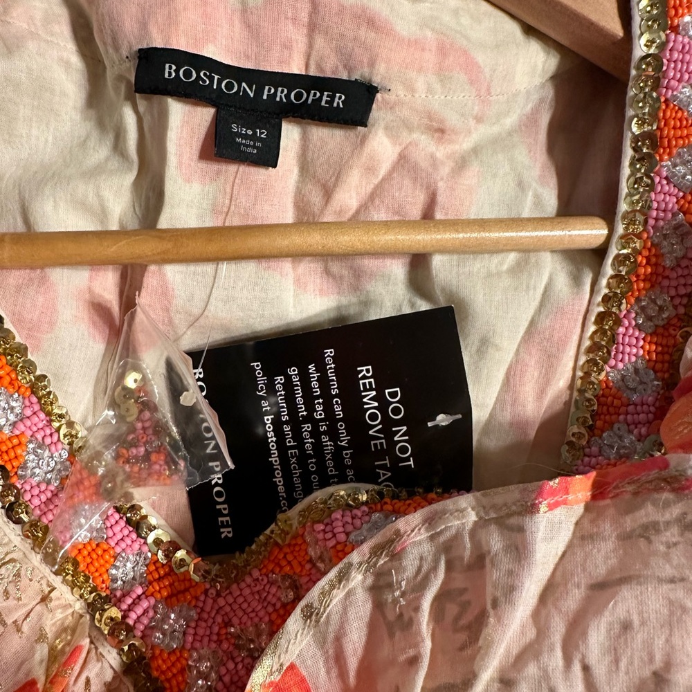 NWT Boston Proper Dress, size 12 - Picture 4 of 5